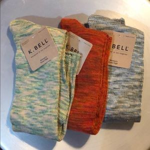 K. Bell Accessories - Bundle 3pcs Knee High Socks K. Bell Accessories - Bundle 3pcs Knee High Socks